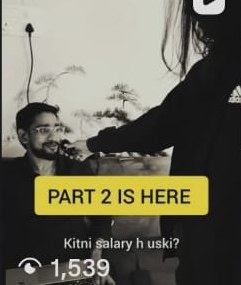 Kitni salary h uski? &mdash; part two